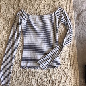 Long sleeved striped Tee